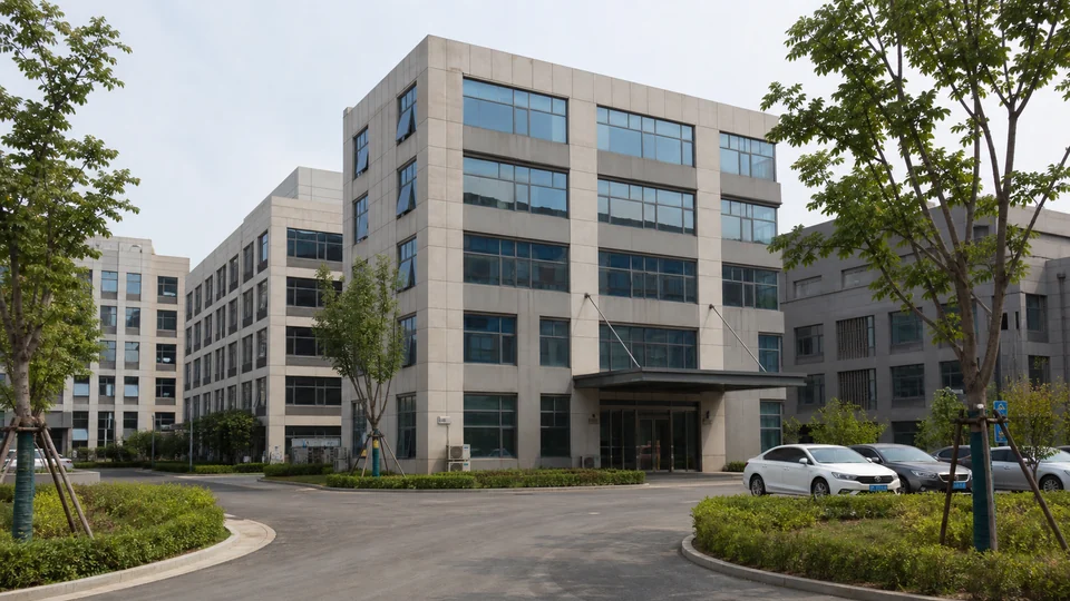 China office building exterior