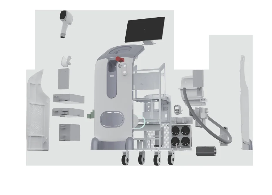 Internal layout and service access